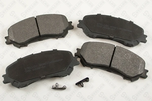 Brake Pad Set, disc brake (000 662B-SX)