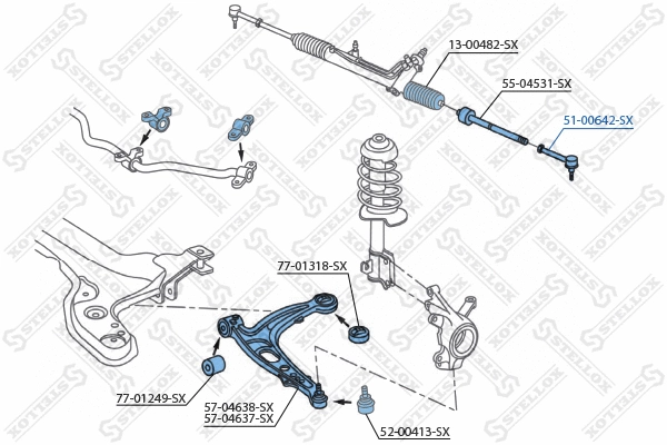 Tie Rod End (51-00642-SX)