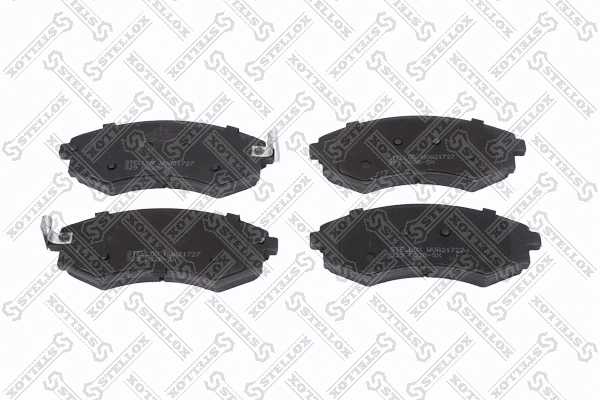 Brake Pad Set, disc brake (329 082B-SX)