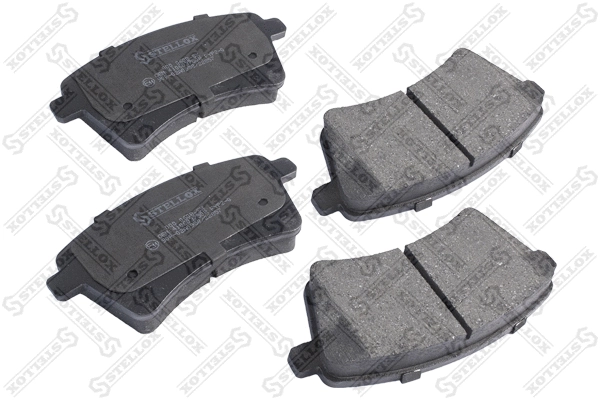 Brake Pad Set, disc brake (000 060B-SX)