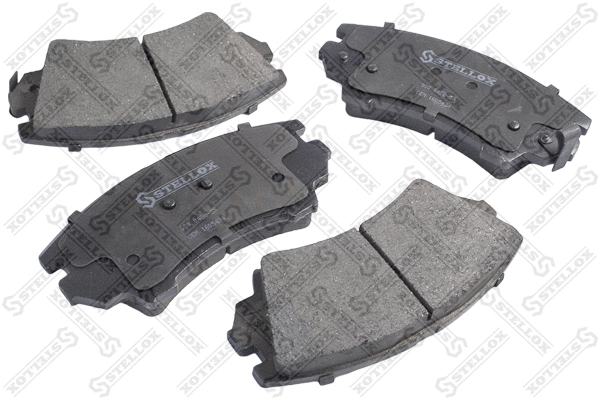 Brake Pad Set, disc brake (000 048B-SX)