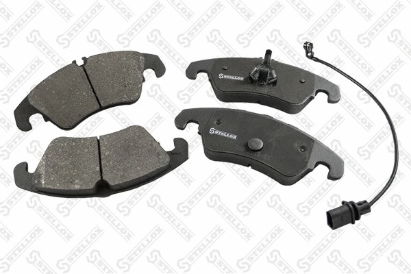 Brake Pad Set, disc brake (000 301B-SX)
