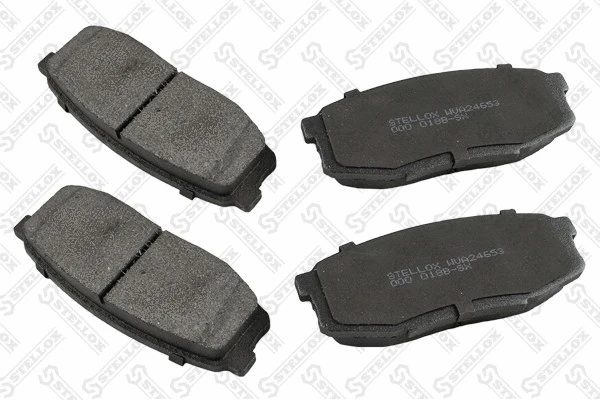 Brake Pad Set, disc brake (000 018B-SX)