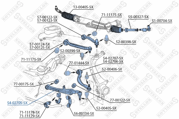 Control/Trailing Arm, wheel suspension