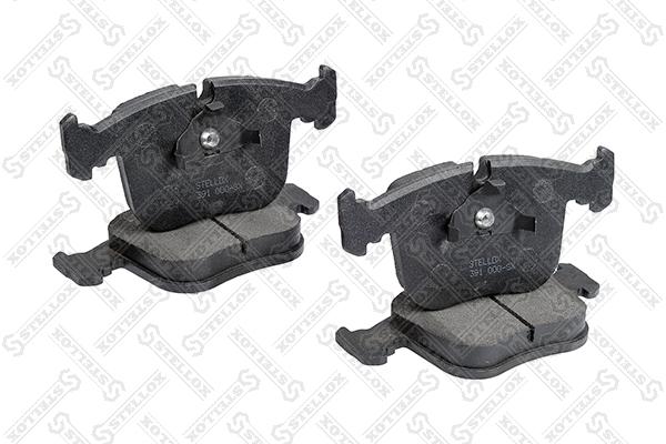 Brake Pad Set, disc brake (391 000-SX)