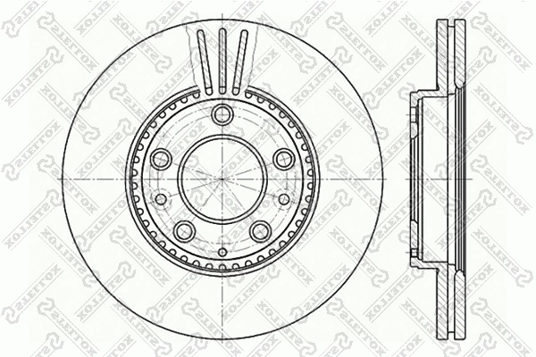 Brake Disc (6020-3245V-SX)