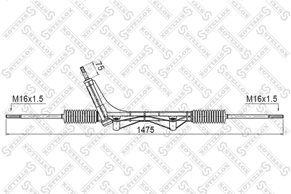 Steering Gear (00-35014-SX)