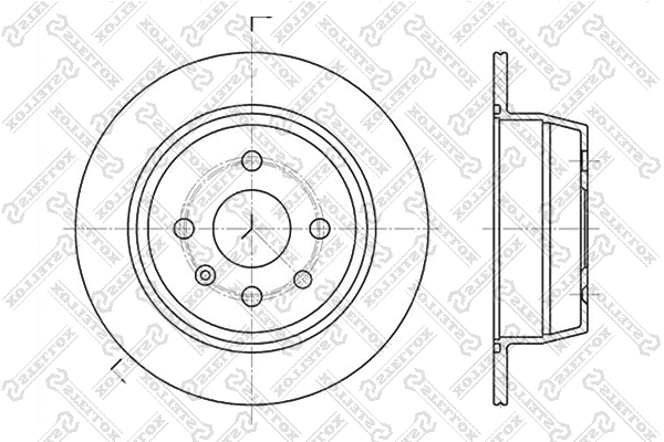 Brake Disc (6020-3618-SX)
