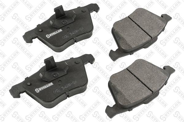Brake Pad Set, disc brake (000 542B-SX)