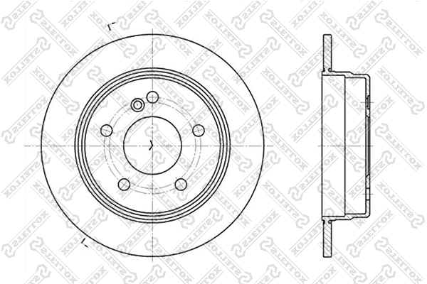 Brake Disc (6020-3318-SX)