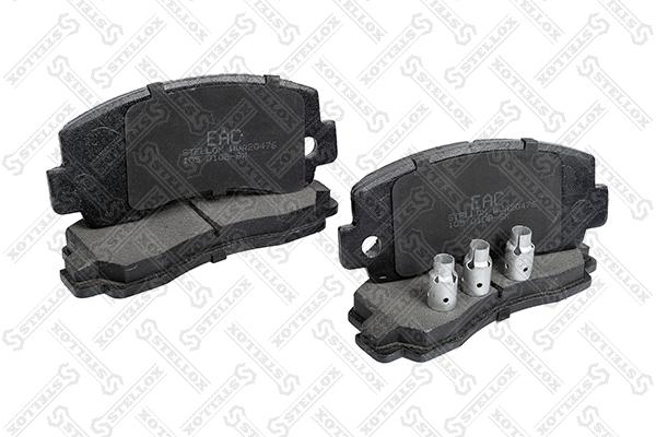 Brake Pad Set, disc brake (105 010B-SX)