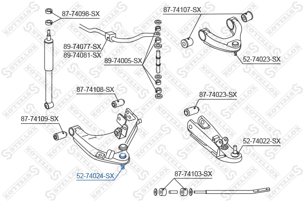 Ball Joint (52-74024-SX)