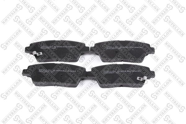 Brake Pad Set, disc brake (000 387-SX)