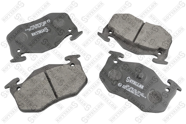 Brake Pad Set, disc brake (155 050-SX)