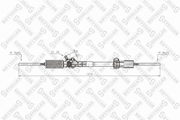 Steering Gear (00-35006-SX)