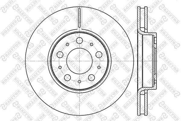 Brake Disc (6020-4841V-SX)