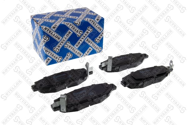 Brake Pad Set, disc brake (435 004B-SX)