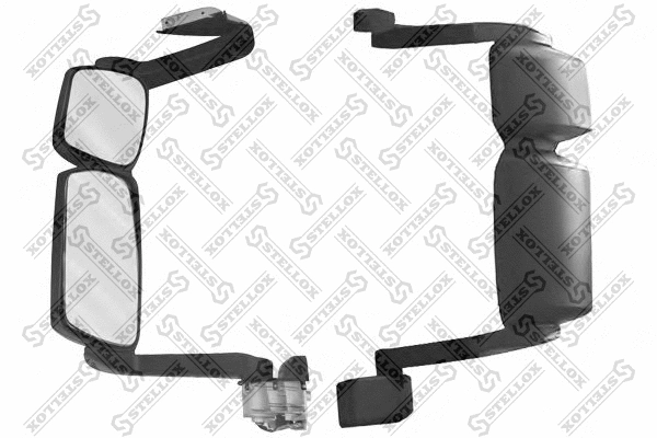 Exterior Mirror, driver cab (87-29074-SX)