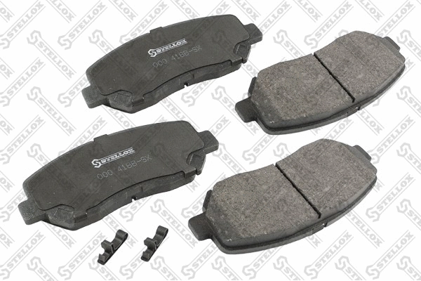 Brake Pad Set, disc brake (000 418B-SX)