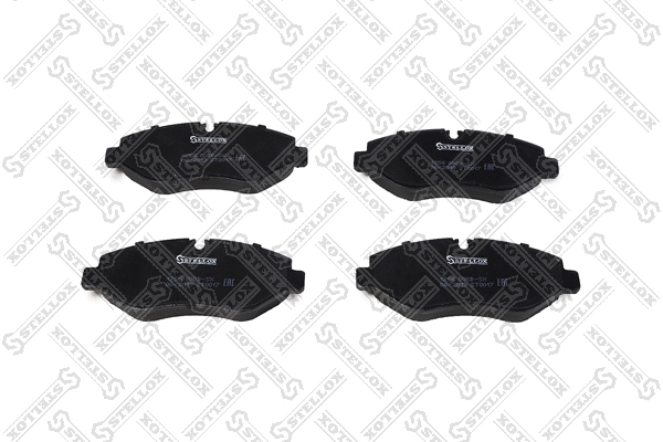 Brake Pad Set, disc brake (1256 000B-SX)