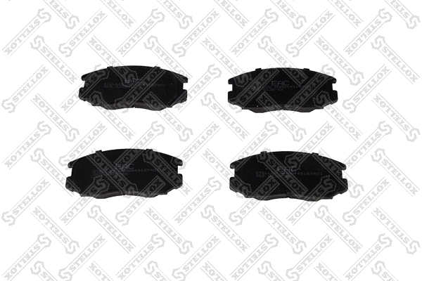 Brake Pad Set, disc brake (368 022B-SX)