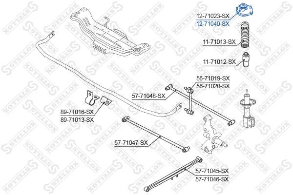 Suspension Strut Support Mount