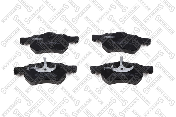 Brake Pad Set, disc brake (893 000B-SX)