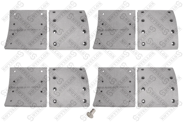 Brake Lining Kit, drum brake (85-00987-SX)