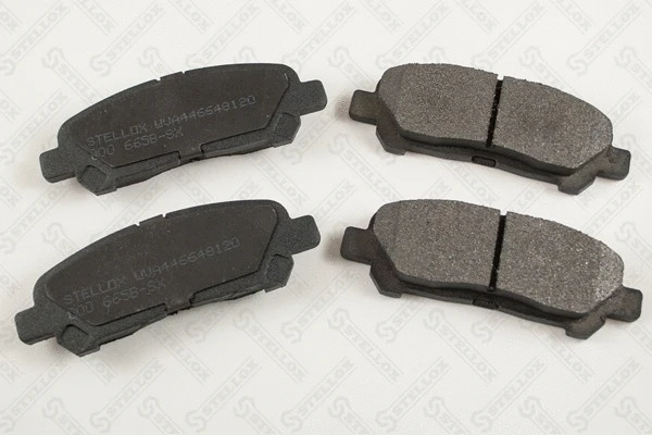 Brake Pad Set, disc brake (000 665B-SX)