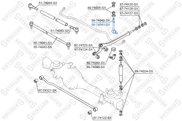 Link/Coupling Rod, stabiliser bar