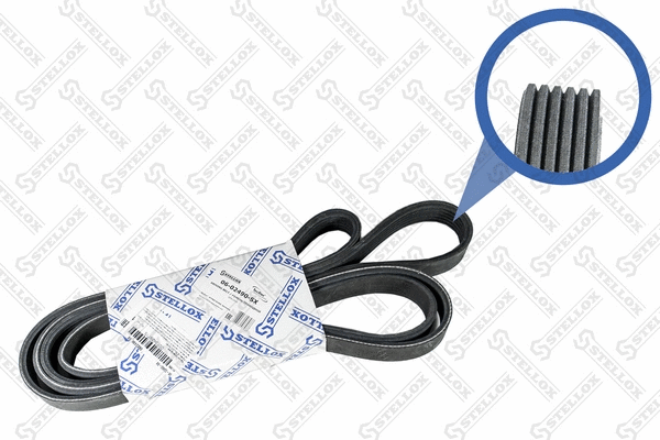 V-Ribbed Belt (06-02490-SX)