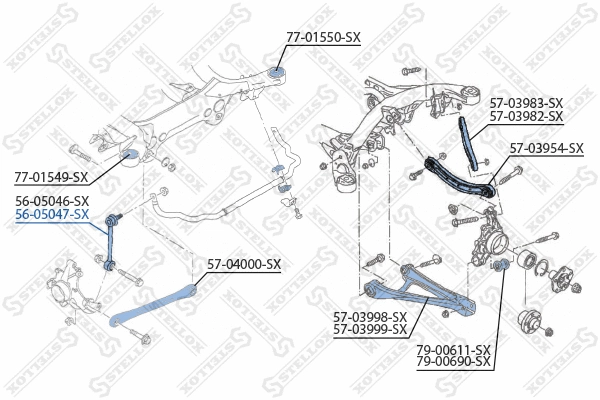 Link/Coupling Rod, stabiliser bar