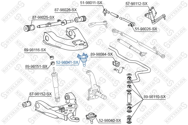 Ball Joint (52-98041-SX)