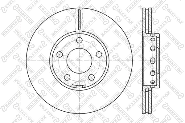 Brake Disc (6020-4743V-SX)