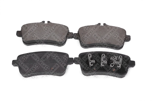 Brake Pad Set, disc brake (000 728B-SX)