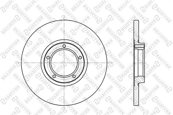 Brake Disc (6020-2523-SX)