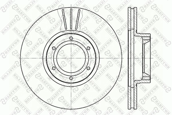 Brake Disc (6020-3920V-SX)