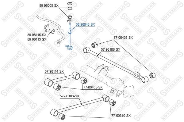 Link/Coupling Rod, stabiliser bar