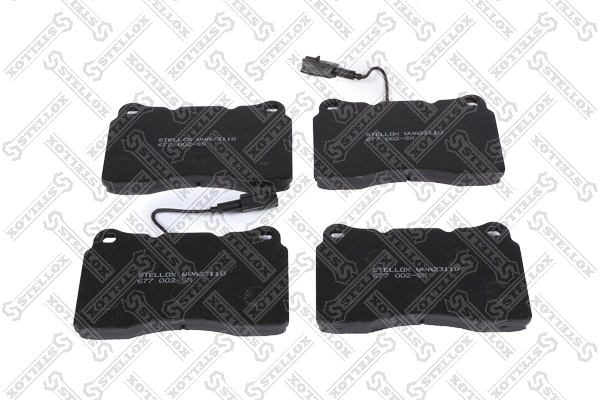 Brake Pad Set, disc brake (677 002-SX)