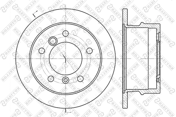 Brake Disc (6020-3337-SX)