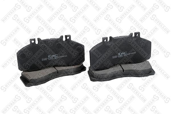 Brake Pad Set, disc brake (256 000-SX)
