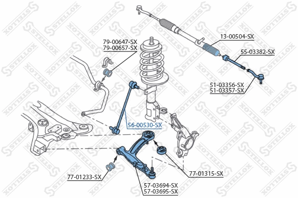 Link/Coupling Rod, stabiliser bar
