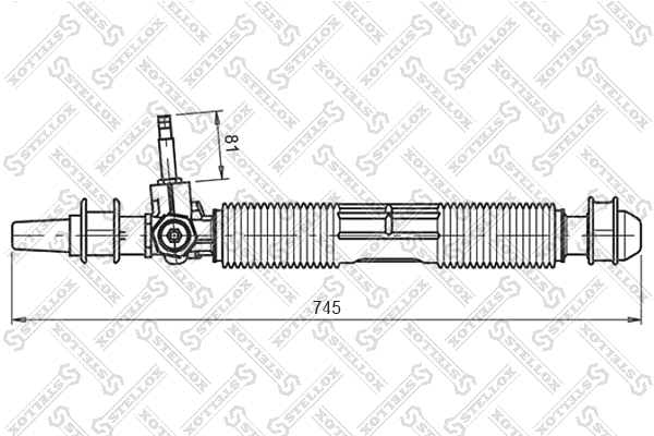 Steering Gear (00-35020-SX)
