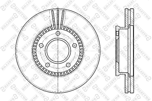 Brake Disc (6020-3243V-SX)