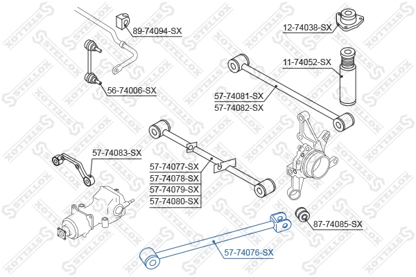 Rod/Strut, wheel suspension