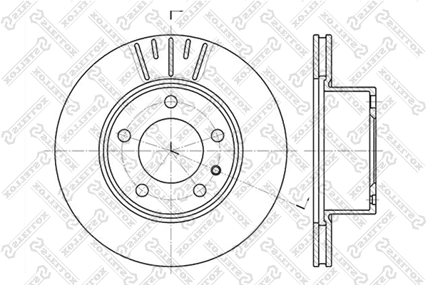 Brake Disc (6020-1513V-SX)