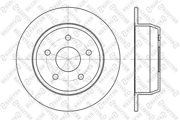 Brake Disc (6020-9304-SX)