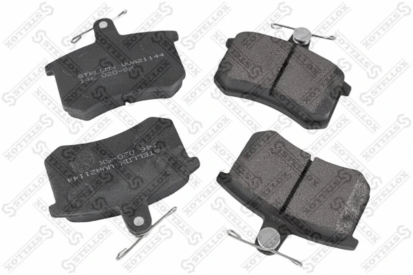 Brake Pad Set, disc brake (146 020-SX)