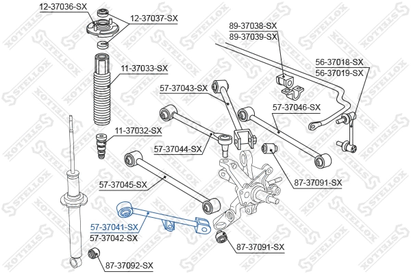 Rod/Strut, wheel suspension