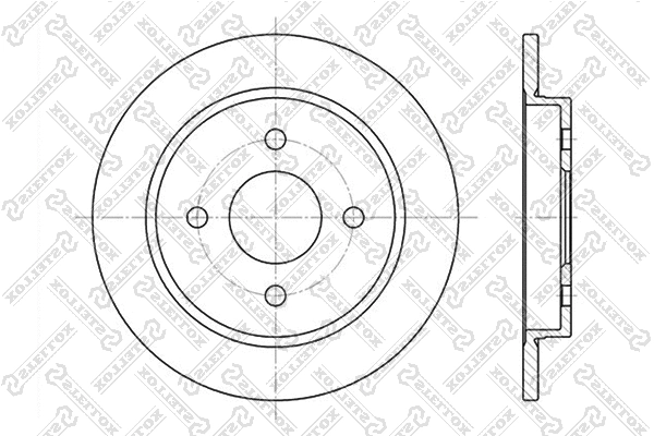 Brake Disc (6020-2536-SX)